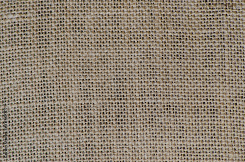 brown burlap fabric texture and background with cloth tablecloth