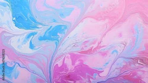 Eastern technique. Pastel marble texture. Mixed paints. Bright abstract background. generative AI.