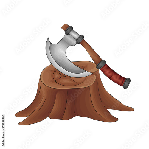 axe illustration 