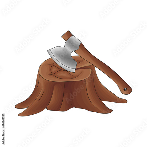 axe illustration 