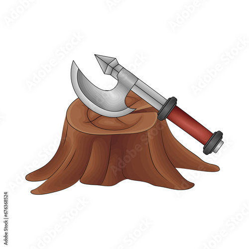 axe illustration 