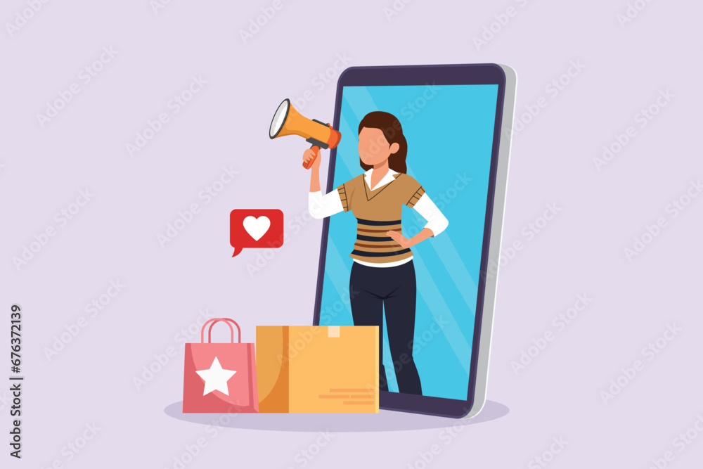 Fototapeta premium Diplomacy and embassy concept. Colored flat vector illustration isolated.