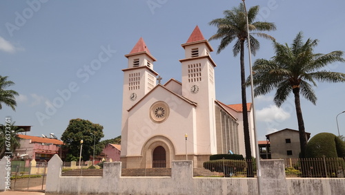 Tableau sur toile Church of Guinea Bissau