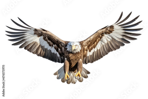 Furious Eagle on Transparent Background, PNG, Generative Ai
