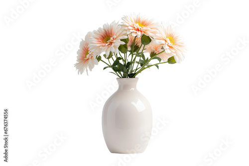 Flower Vase on Transparent Background, PNG, Generative Ai © TheLogoTip