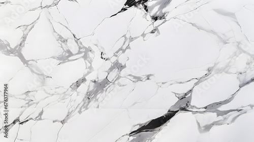 ivory white carrara statuario marble texture background, calacatta glossy marbel with grey streaks, satvario tiles, bianco superwhite, italian blanco catedra stone texture for digital . generative AI. photo