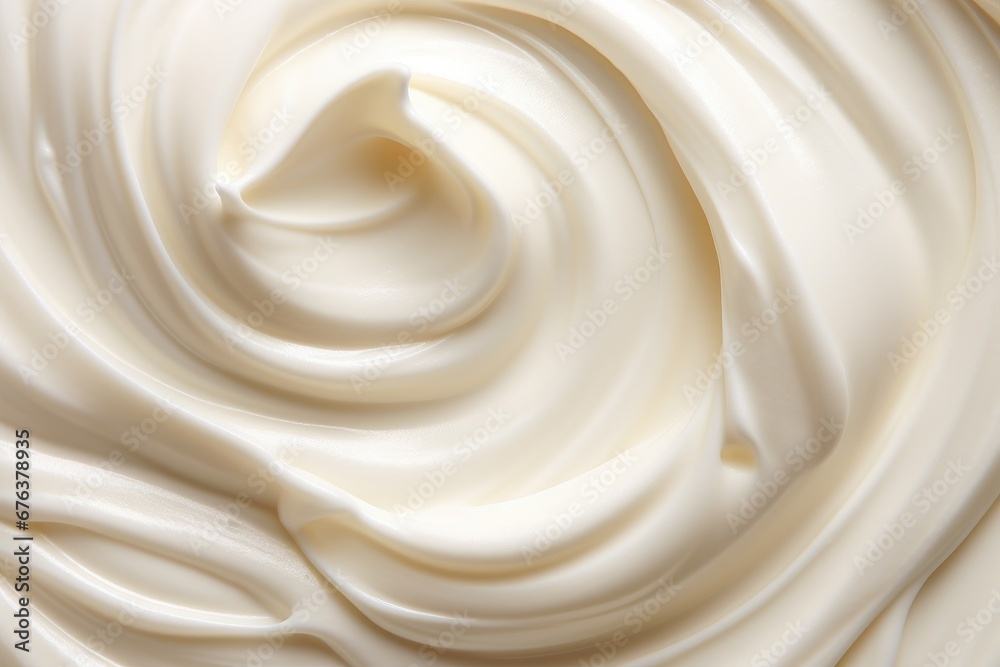 Macro texture of white cream for background. Macro texture of white cream for background.