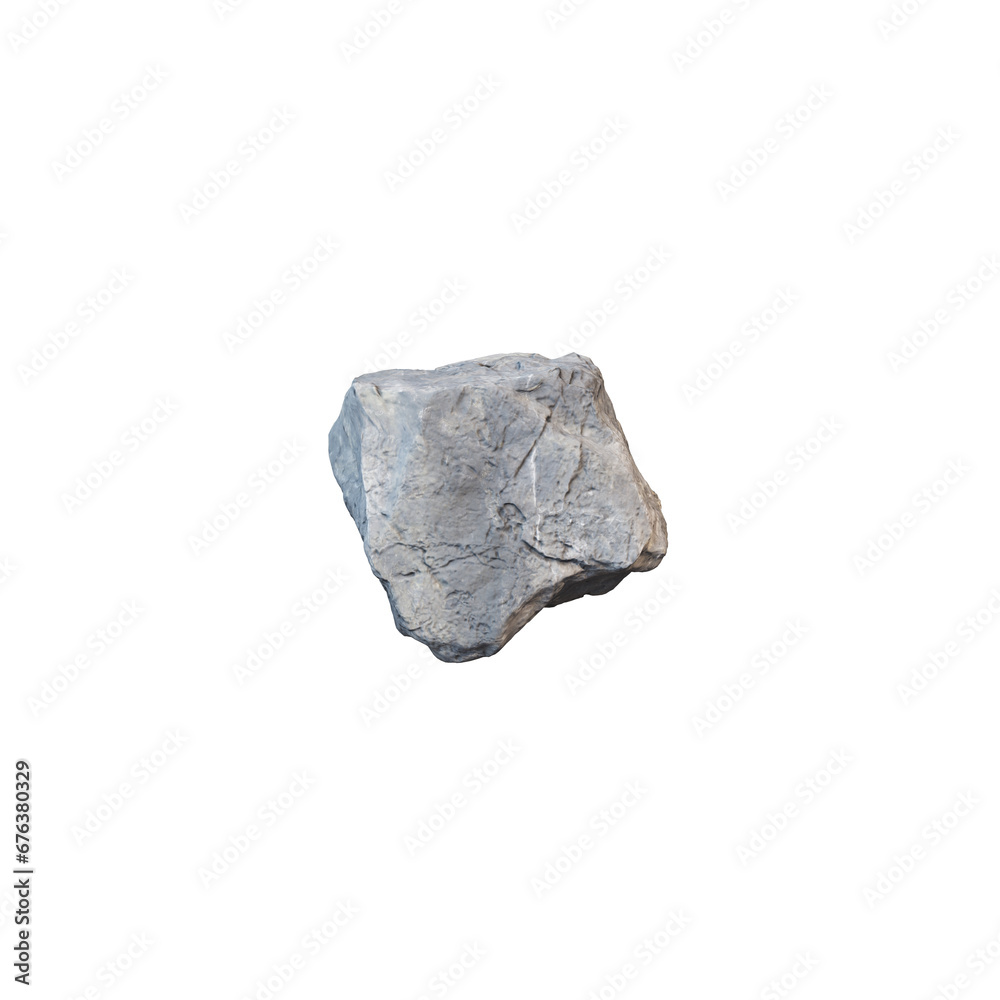 mineral stone heavy rock,3d render real Rock, PNG file of isolated cutout object on transparent background mineral stone heavy rock,3d render real Rock, PNG file of isolated cutout object on transparent background