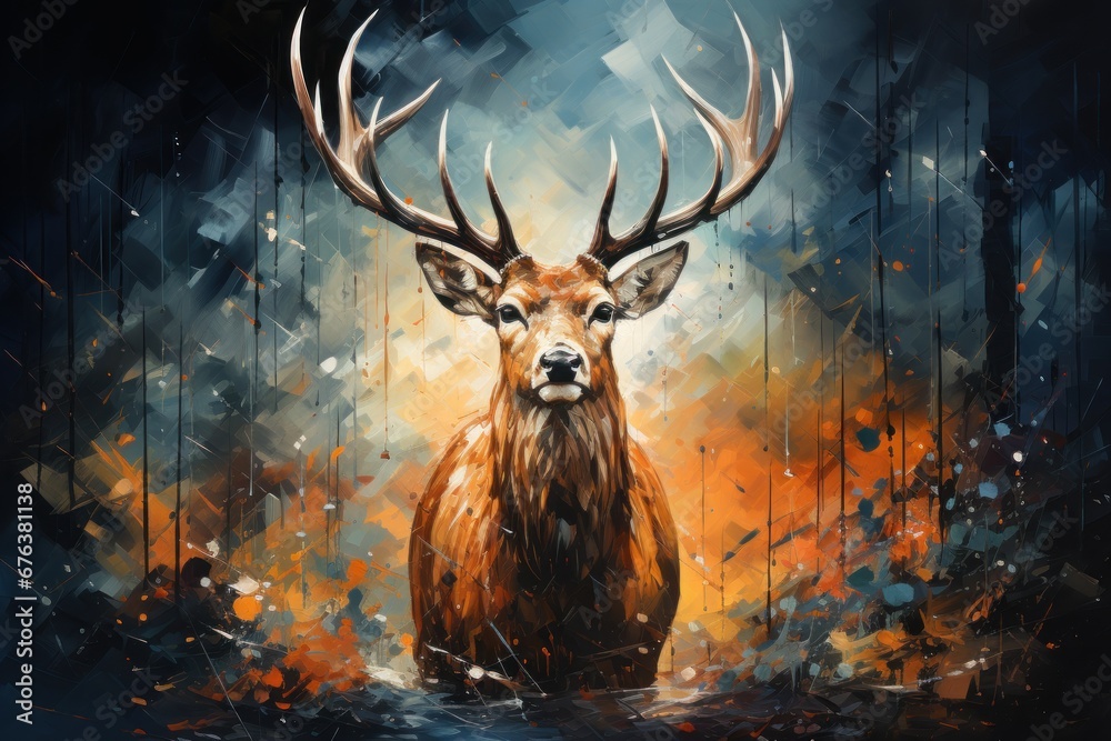 Fototapeta premium deer 