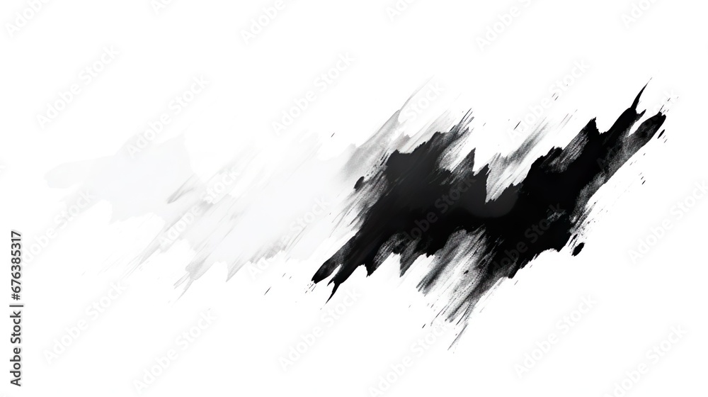 Abstract black in splash Abstract black in splash