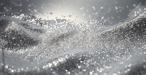 silver glitter sparkle texture background