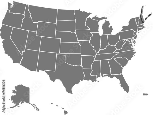 Wallpaper Mural USA HAWAII map united states city 3d map Torontodigital.ca