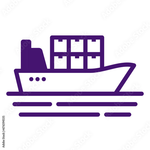 cargo barge
