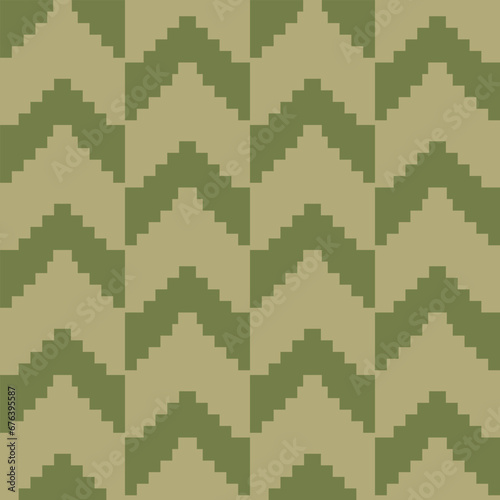 Pixel pattern for making fabric textile