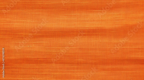 Orange Linen Texture Background, Ideal for Cloth-related Designs.
