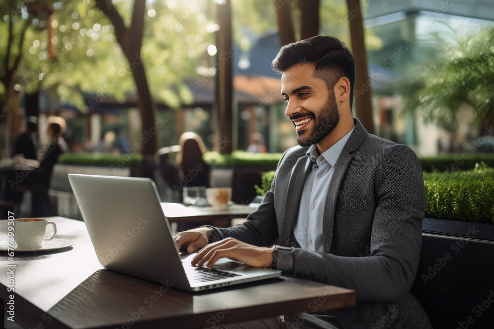 Ambitious Latin Professional Embraces Digital Work Ambitious Latin Professional Embraces Digital Work