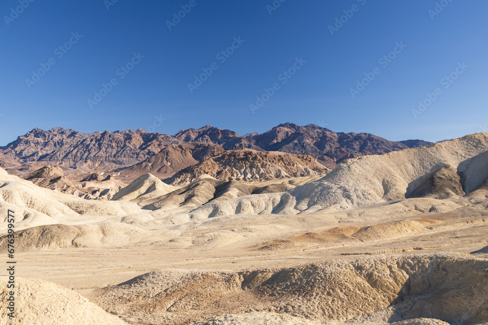 Colorful rock formations at Death Valley National Park, California