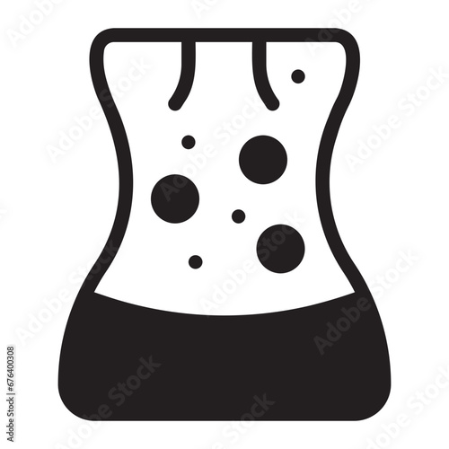 back glyph icon