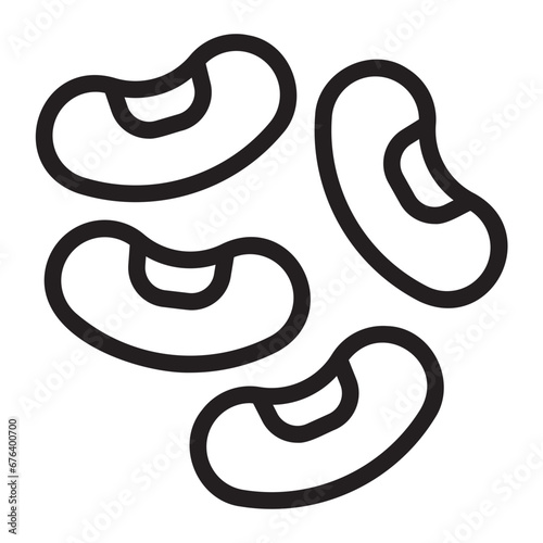 beans line icon