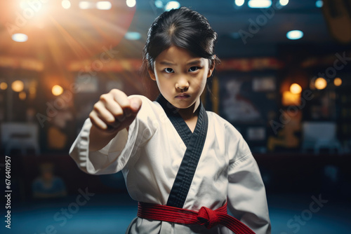 Dynamic Taekwondo Training for Asian Youth photo