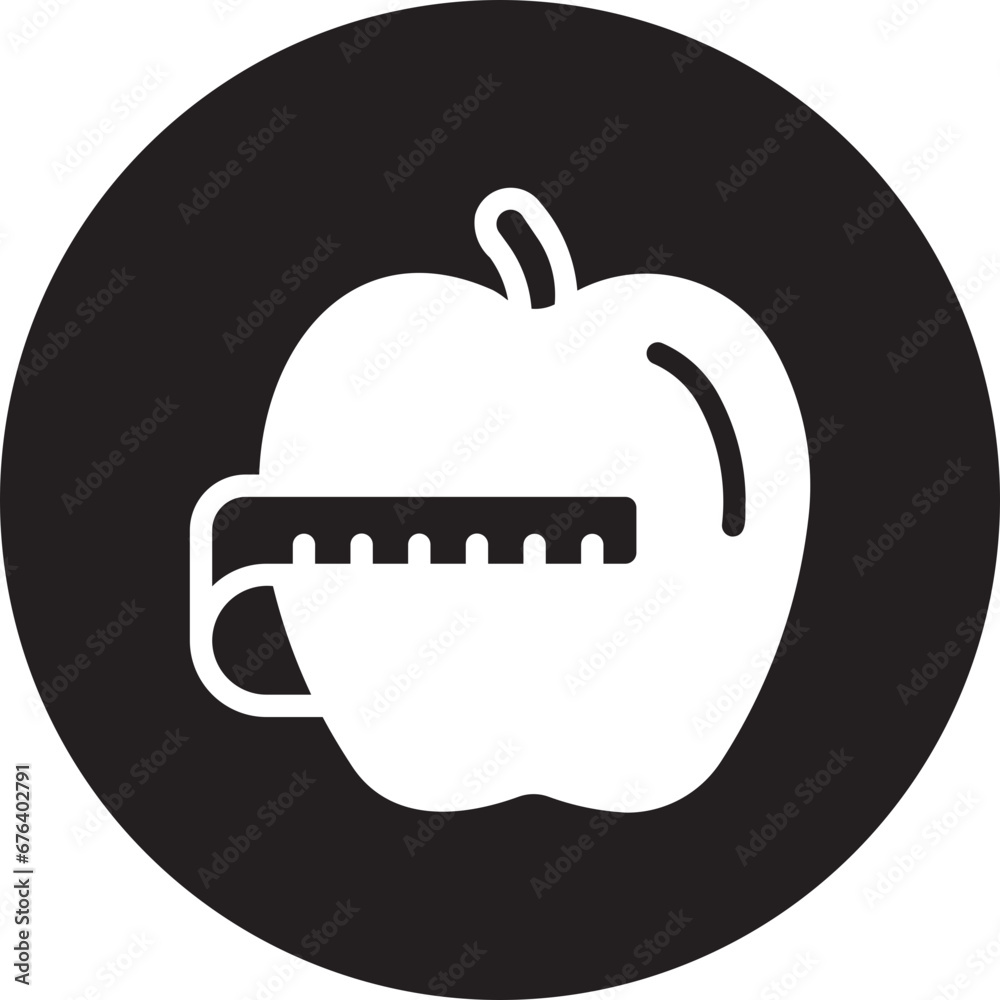 diet glyph icon diet glyph icon