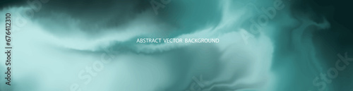 Blue Abstract Vector Background with Multicolor Fluid Blend Art with Paint Texture with Gradient.