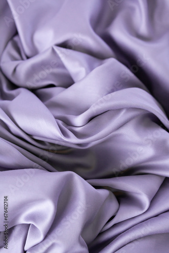 lilac satin natural silk cloth fabric