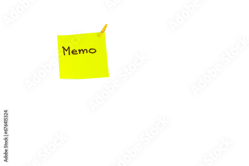 Sclerosis - sticky notes to remind you of important information