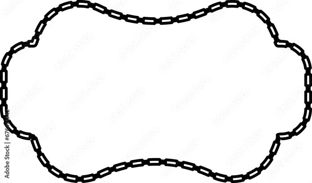 Rectangle shape Chain round frame Chain let design texture decorative vintage frames silhouette black ornamental label frames banners vector retro badges elements symbols ornate ribbon borders isolate Rectangle shape Chain round frame Chain let design texture decorative vintage frames silhouette black ornamental label frames banners vector retro badges elements symbols ornate ribbon borders isolate