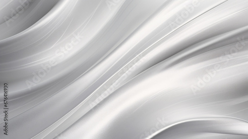 Silver Elegance of Texture PowerPoint Background in Silver Color.