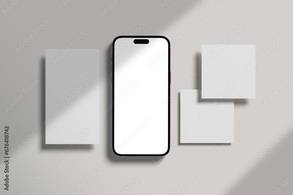 Social Media Post Blank Mock Social Media Post Blank Mock