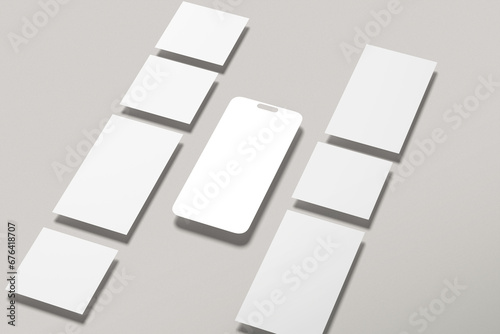 Social Media Post Blank Mock