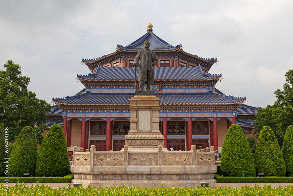Zhongshan Memorial Hall in Guangzhou