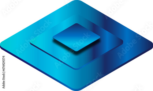 blue arrow button