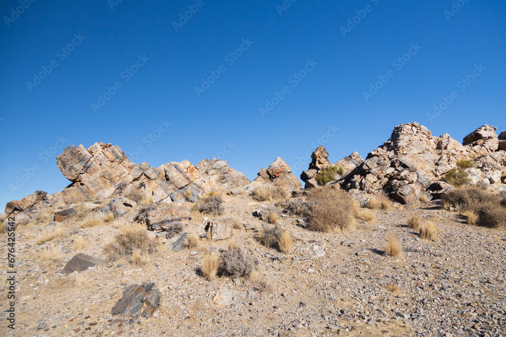 Rock formations at Death Valley National Park, California