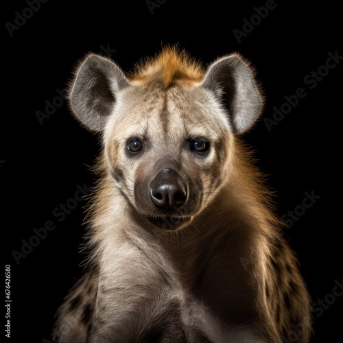 Portrait of hyena