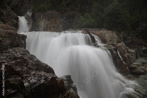 upper Myra Falls in Strathcona Provincial Park  Vancouver Island   Canada