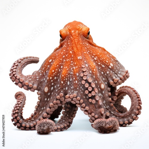 octopus on a white background © Thibaut Design Prod.