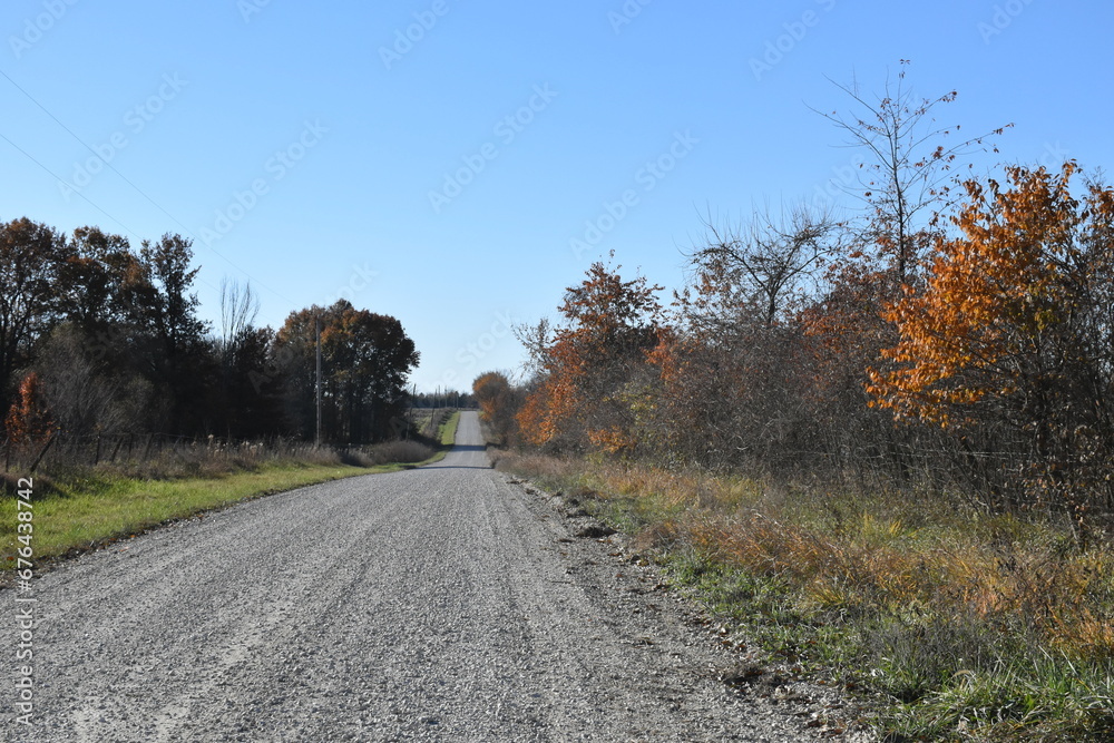 Fototapeta premium Gravel Road