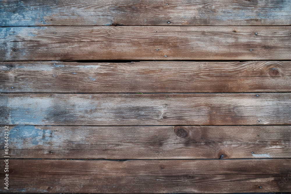 Wooden dock texture with weathered planks