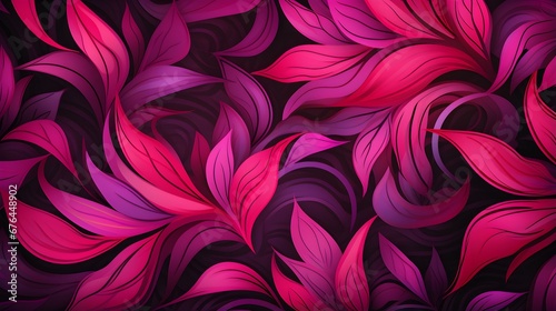Abstract Background of Nature Pattern in magenta Colors. Minimal Wallpaper © Florian