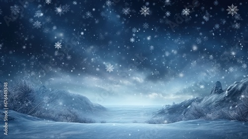 Winter Wallpaper  background breathtaking views and falling snowflakes