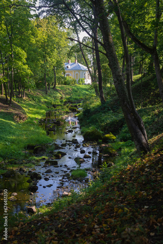 The Great Menshikov Palace, palace and park ensemble.