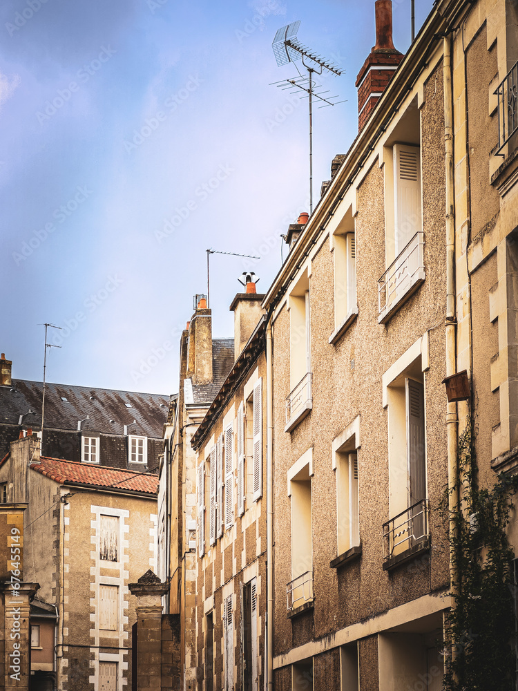 Downtown Poitiers Unveiled: Captivating Street Views in France