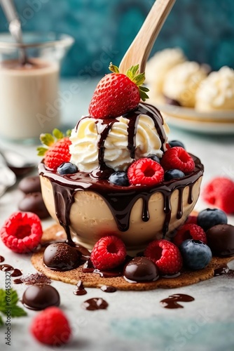 yogurt with fruits