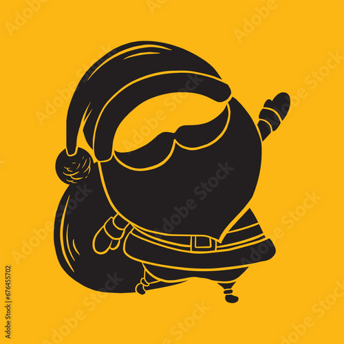 Illustration of santa clause