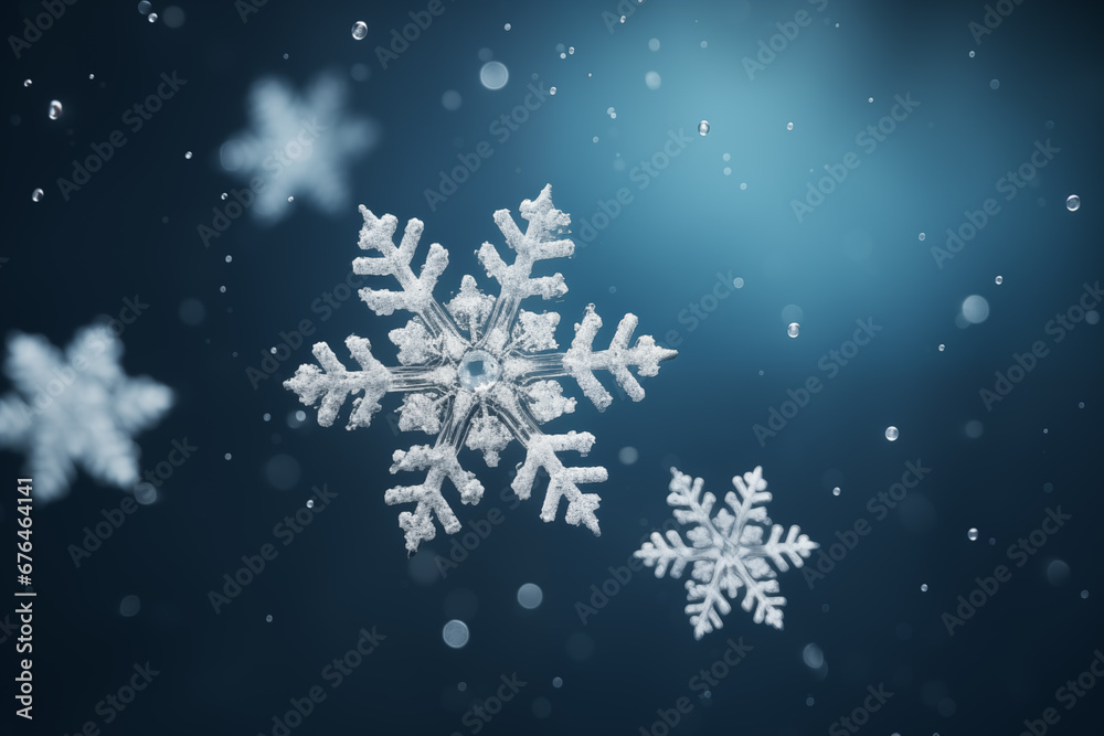 Colourful dancing with Snowflakes Colourful dancing with Snowflakes