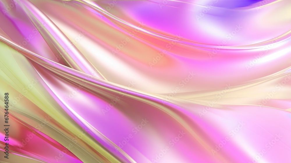 custom made wallpaper toronto digitalBlur holographic neon color foil background Abstract holographic neon background