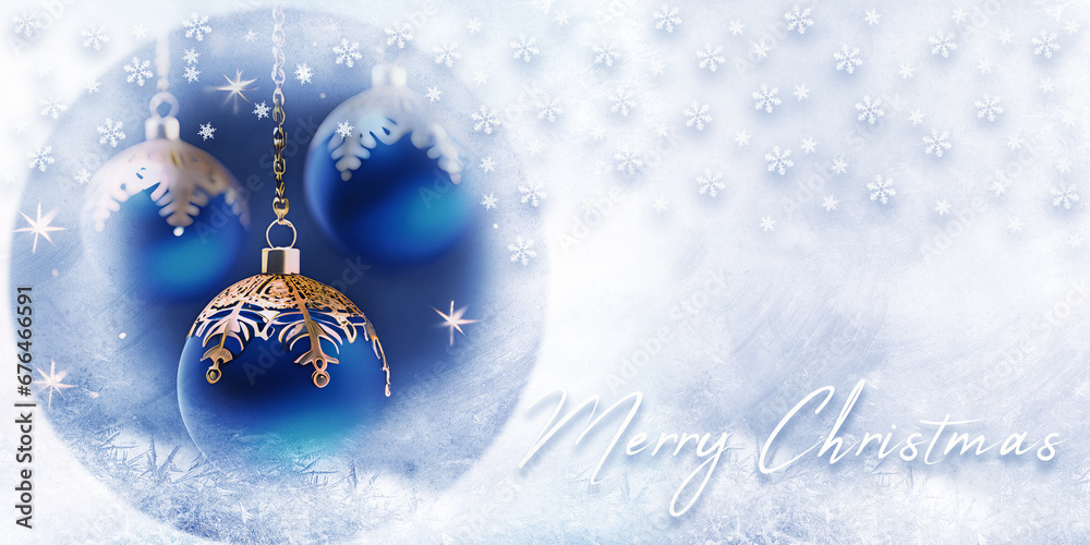 Święta, niebieska kartka świąteczna z miejscem na tekst, życzenia, Boże Narodzenie, gwiazdka	 - obrazy, fototapety, plakaty 