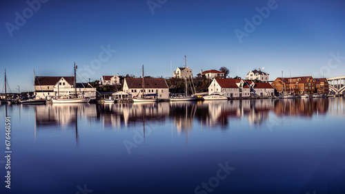 The waterfront in Haugesund, Norway © Andrew